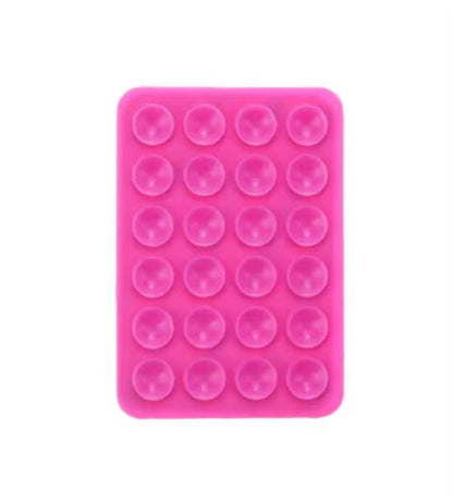 1 Piece Rectangular Silicone Phone Fixed Suction Cup Car Holder Phone Case Universal anti Slip Suction Cup